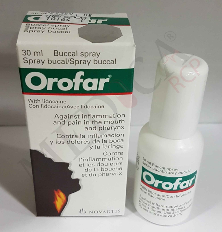 Orofar Spray Buccal